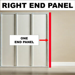 Right End Panel To Wall