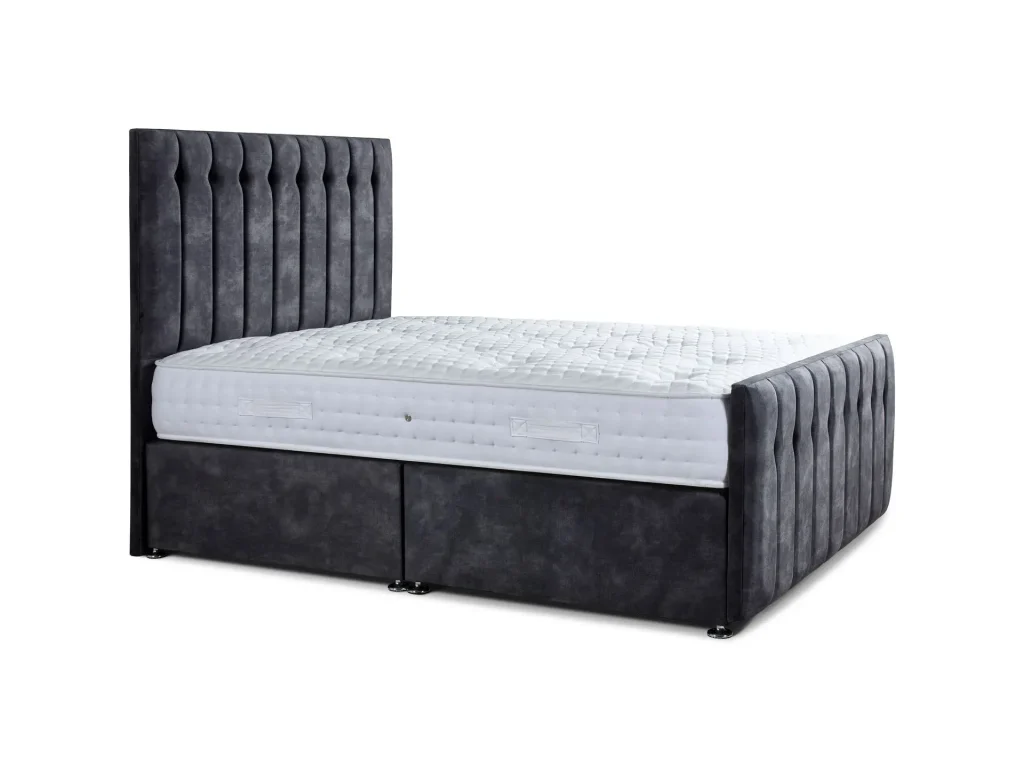 Stromness Bedframe footboard hand made by Glide Slide