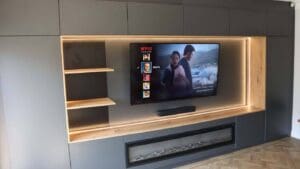 glide slide service media walls UK - west midlands, Staffordshire, Worcestershire, Warwick, Leicestershire