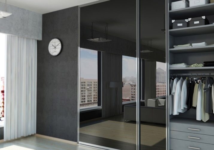 Mirrored Fitted Wardrobe